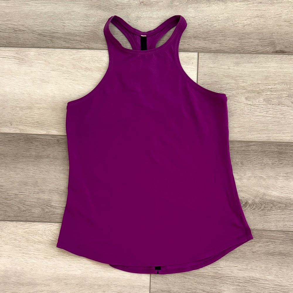 Lululemon Women's Purple Tank Top (size 6)